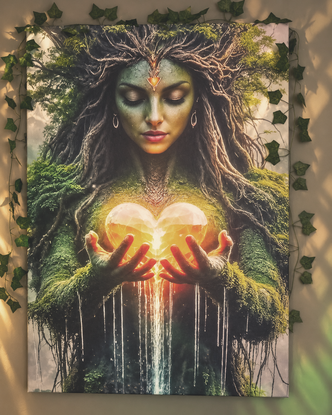 Fae Therapies Powers of Healing Image displayed in her Enchanted Healing Room